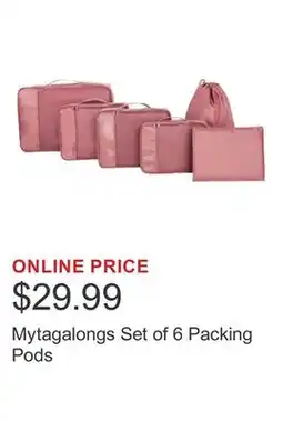 Costco Mytagalongs Set of 6 Packing Pods offer