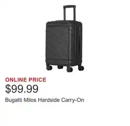 Costco Bugatti Milos Hardside Carry-On offer