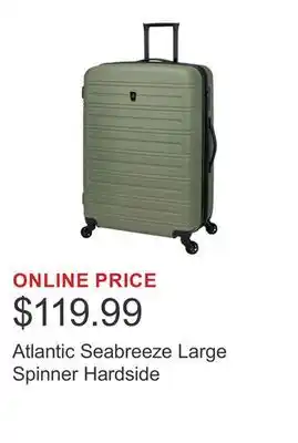 Costco Atlantic Seabreeze Large Spinner Hardside offer