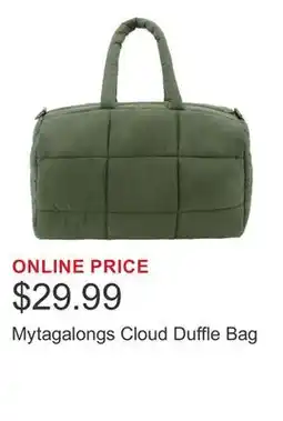 Costco Mytagalongs Cloud Duffle Bag offer