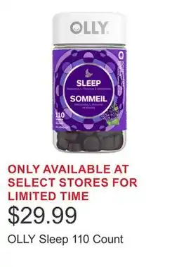 Costco OLLY Sleep 110 Count offer