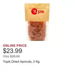 Costco Yupik Dried Apricots, 2 Kg offer