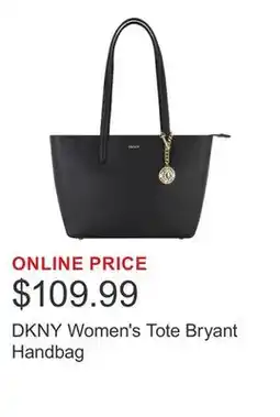 Costco DKNY Women's Tote Bryant Handbag offer