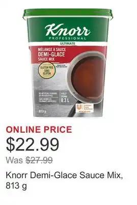 Costco Knorr Demi-Glace Sauce Mix, 813 g offer