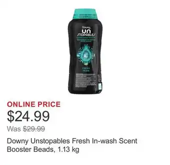 Costco Downy Unstopables Fresh In-wash Scent Booster Beads, 1.13 kg offer