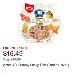 Costco Amos 4D Gummy Lucky Fish Candies, 825 g offer