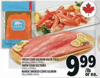 Metro Fresh coho salmon value pack offer