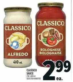 Metro Classico sauce offer