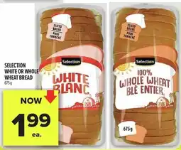 Metro Selection white or whole wheat bread offer