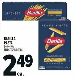 Metro Barilla pasta offer