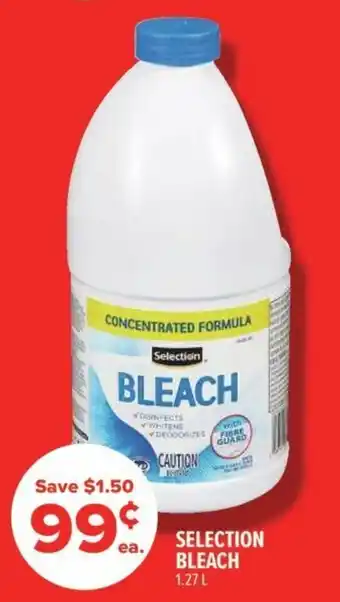 Metro Selection bleach offer