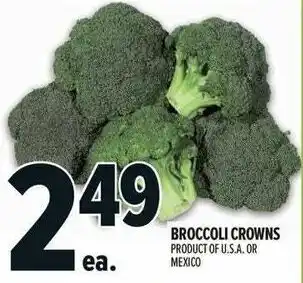 Metro Broccoli crowns offer