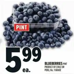 Metro Blueberries offer