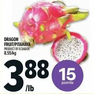 Metro Dragon fruit and pitahaya offer