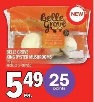 Metro Belle grove king oyster mushrooms offer