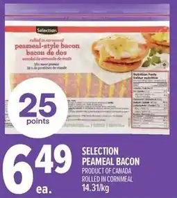 Metro Selection peameal bacon offer