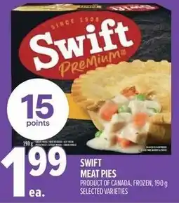 Metro Swift meat pies offer