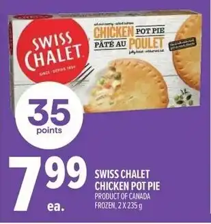 Metro Swiss chalet chicken pot pie offer