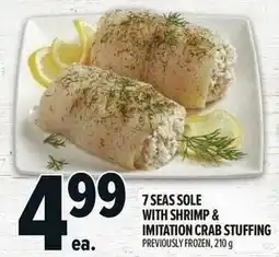 Metro 7 seas sole with shrimp & imitation crab stuffing offer