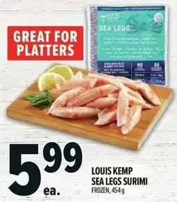 Metro Louis kemp sea legs surimi offer