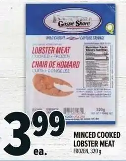 Metro Minced cooked lobster meat offer