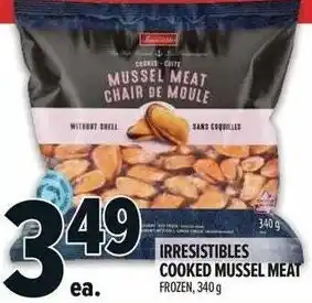 Metro Irresistibles cooked mussel meat offer