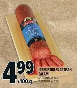 Metro Irresistibles artisan salami offer