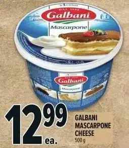 Metro Galbani mascarpone cheese offer