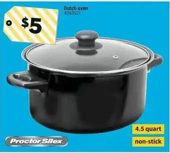 Giant Tiger Dutch oven offer