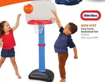 Toys R us Little Tikes Easy Score Basketball Set offer