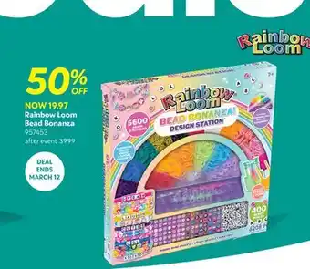 Toys R us Rainbow Loom Bead Bonanza offer