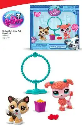 Toys R us Basic Fun Littlest Pet Shop Pet Pairs 2 pk offer