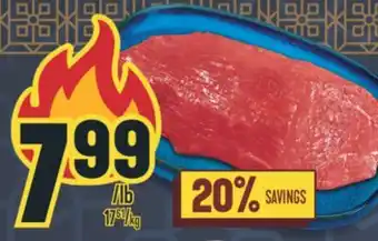 Marché Adonis BEEF EYE OF ROUND HALAL offer