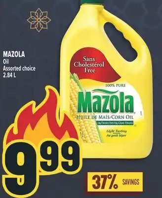 Marché Adonis MAZOLA OIL offer