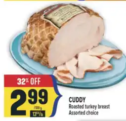 Marché Adonis CUDDY Roasted turkey breast offer