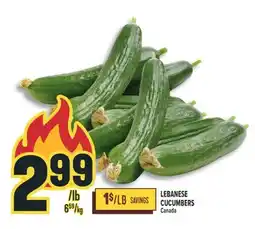 Marché Adonis LEBANESE CUCUMBERS offer