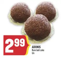 Marché Adonis ADONIS Rum ball cake offer