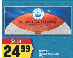 Marché Adonis BLUE TIDE Norwegian smoked salmon offer