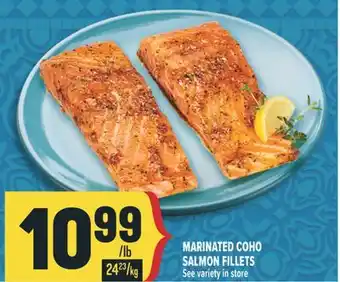 Marché Adonis MARINATED COHO SALMON FILLETS offer