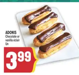 Marché Adonis ADONIS Chocolate or vanilla éclair Un offer