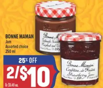 Marché Adonis BONNE MAMAN Jam offer