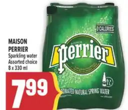 Marché Adonis MAISON PERRIER Sparkling water offer