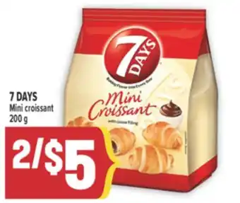 Marché Adonis 7 DAYS Mini croissant offer