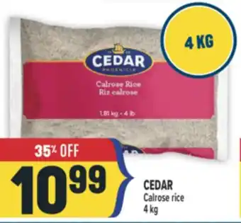 Marché Adonis CEDAR Calrose rice offer