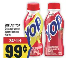 Marché Adonis YOPLAIT YOP Drinkable yogurt offer