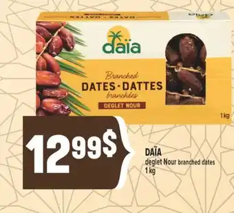 Marché Adonis DAÏA deglet Nour branched dates offer