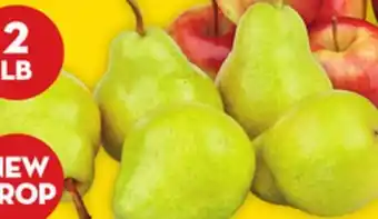 Giant Tiger 2 lb Bartlett pears offer