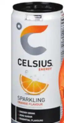 Giant Tiger Celsius sparkling energy drink offer