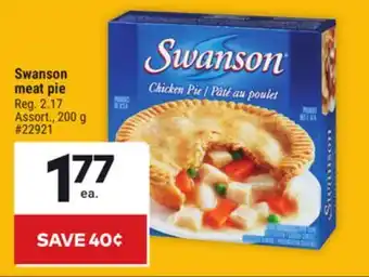 Giant Tiger Swanson meat pie offer