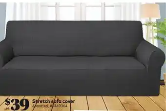 Giant Tiger Stretch sofa cover offer